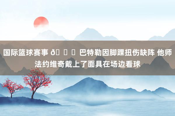 国际篮球赛事 😅巴特勒因脚踝扭伤缺阵 他师法约维奇戴上了面具在场边看球